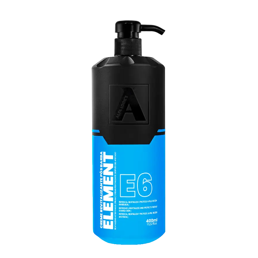 Creme revitalizante pós barba Alfa Looks - ELEMENT 350G